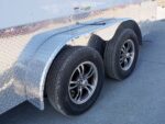 Enclosed Trailer Custom 7'x18' White Tandem Axle with Ramp and E-Tracks Storage - Image 9
