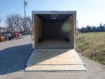 Enclosed Trailer 8.5x24 Tandem Axle Charcoal Gray - Motorcycle Car Hauler Storage - Image 15