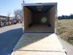 Enclosed Trailer 8.5x24 Tandem Axle Charcoal Gray - Motorcycle Car Hauler Storage - Image 17