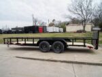 7x20 Tube Top Dovetail Utility Trailer (2) 3500lb Axles - Image 4