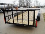7x20 Dovetail Utility Trailer with Side Baskets (2) 3,500lb Axles - Image 6