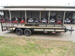 7x20 Dovetail Utility Trailer with Side Baskets (2) 3,500lb Axles - Image 8