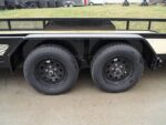 7x20 Dovetail Utility Trailer with Side Baskets (2) 3,500lb Axles - Image 14