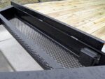 7x22 IBEAM Equipment Trailer (2) 7K Axles Stand-Up Ramps 14K GVWR - Image 11