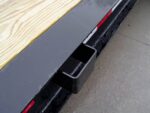 7x22 IBEAM Equipment Trailer (2) 7K Axles Stand-Up Ramps 14K GVWR - Image 16