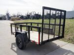 5x8 Straight Deck Utility Trailer with 2ft Side Rails 3500lb Axle - Image 4