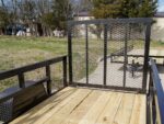 5x8 Straight Deck Utility Trailer with 2ft Side Rails 3500lb Axle - Image 12