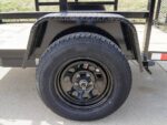 5x8 Straight Deck Utility Trailer with 2ft Side Rails 3500lb Axle - Image 13