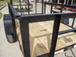5x8 Straight Deck Utility Trailer with 2ft Side Rails 3500lb Axle - Image 16