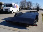 7x18 Steel Floor Car Hauler (2) 3500lb Axle w/ Brake and Ramps - Image 6