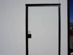 7x16 Enclosed Trailer White V-Nose Blackout Package Tandem Axle Storage - Image 16