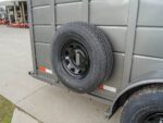 24ft Charcoal Gooseneck Livestock Trailer (2) 7K Axles - Image 13