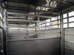 24ft Charcoal Gooseneck Livestock Trailer (2) 7K Axles - Image 14