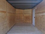 7x12 Enclosed Charcoal Trailer with Silver ATP 3500lb Axle Storage - Image 20