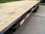 8.5x25 IBeam Gooseneck Straight Deckover Trailer (2) 7K Axles Slide Ramps 14K GVWR - Image 11