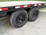8.5x25 IBeam Gooseneck Straight Deckover Trailer (2) 7K Axles Slide Ramps 14K GVWR - Image 12
