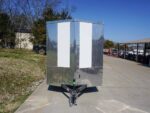 Enclosed Trailer 6' X 12' White V-Nose 3,500 lb. Axle Polycore Side Storage - Image 2