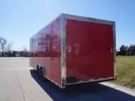 8.5x24 Red Enclosed Trailer (2) 5200lb Axles 7.5 Interior Height Storage - Image 9
