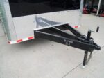8.5x32 Black Enclosed Car Hauler Trailer With Ramp and Side Door (3) 7K Axles 21k GVWR - Image 11