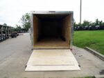 8.5x32 Black Enclosed Car Hauler Trailer With Ramp and Side Door (3) 7K Axles 21k GVWR - Image 7