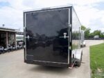 7x16 Black V-Nose Enclosed Storage Trailer (2) 3,500lb Axles - Image 7