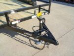 6.4x12 Straight Deck Utility Trailer 4.5ft Ladder Racks (2) 3,500lb Axles - Image 9