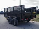 7x12 Hydraulic Dump Trailer with 3ft Sides (2) 6K Axles - Image 6