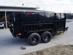 7x12 Hydraulic Dump Trailer with 3ft Sides (2) 6K Axles - Image 8
