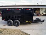 7x12 Hydraulic Dump Trailer with 3ft Sides (2) 6K Axles - Image 9