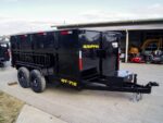 7x12 Hydraulic Dump Trailer with 3ft Sides (2) 6K Axles - Image 11