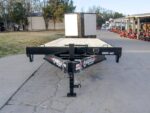8.5x22 Straight Deckover Trailer (2) 7K Axles with Slide Out Ramps 14K GVWR - Image 4