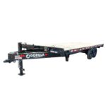 8.5x22 Straight Deckover Trailer (2) 7K Axles with Slide Out Ramps 14K GVWR - Image 2