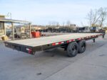 8.5x22 Straight Deckover Trailer (2) 7K Axles with Slide Out Ramps 14K GVWR - Image 7