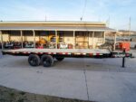 8.5x22 Straight Deckover Trailer (2) 7K Axles with Slide Out Ramps 14K GVWR - Image 8