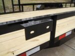 7x20 Powder Coated Straight Deck Utility Trailer with Side Gate (2) 3,500lb Axles - Image 17