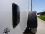 7x12 Enclosed Trailer Silver V-Nose Blackout Package 3,500lb Axle Storage - Image 13
