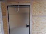 7x12 Enclosed Trailer Black V-Nose Blackout Package 3,500lb Axle Storage - Image 18