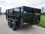 7x12 Hydraulic Dump Trailer with 4ft Sides (2) 7K Axles - Image 6
