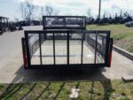 7x14 Powder Coated Dovetail Utility Trailer Stacked Baskets (2) 3,500lb Axles - Image 6