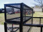 7x14 Powder Coated Dovetail Utility Trailer Stacked Baskets (2) 3,500lb Axles - Image 13