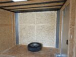 8.5x28 Custom Charcoal Flat Nose Enclosed Trailer (2) 5200 Axles Storage - Image 21