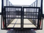 6.4x18 Debris Junk Trash Removal Trailer 6ft Mesh Barn Door Gates (2) 3500lb Axles 7K Gvwr - Image 15