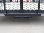 6.4x14 Powder Coated Dovetail Utility Trailer with Elevated Basket (2) 3500lb Axles - Image 16