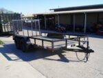 7x14 Powder Coated Straight Deck Utility Trailer (2) 3500lb Axles - Image 8