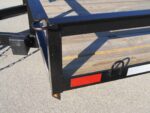 7x14 Powder Coated Straight Deck Utility Trailer (2) 3500lb Axles - Image 12