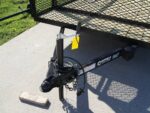 6.4x14 Dovetail Utility Trailer Stacked Baskets (2) 3500lb Axles - Image 7