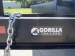 8.5x20 Deckover I-Beam Trailer (2) 5,200lb Axles Stand-Up Ramps 10k GVWR - Image 11