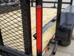 7x12 Straight Deck Utility Trailer (2) 3500lb Axle with 4ft Ladder Racks - Image 15