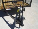 6.4x14 Straight Deck Utility Trailer 4ft Mesh Sides (2) 3500lb Axles - Image 12