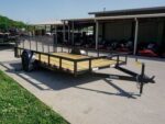 7x14 Dovetail Utility Trailer 3,500lb Axle - Image 8